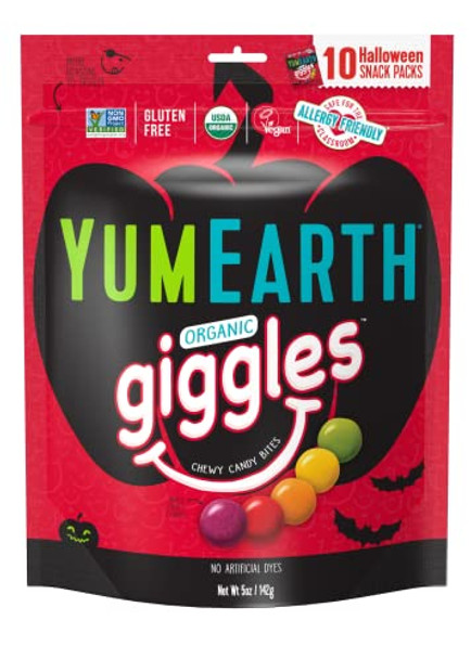 Yumearth - Giggles Halloween Candy - Case of 18-5 OZ
