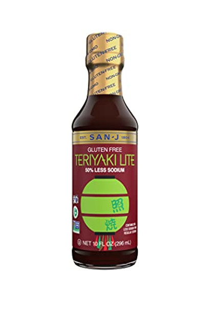 San-j - Teriyaki Sauce Lite - Case of 6-10 FZ