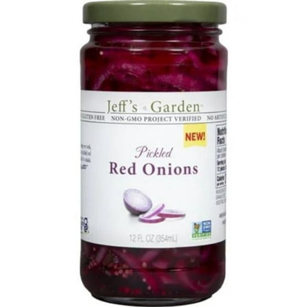 Jeff's Garden - Onions Pickled Red - Case of 6-12 FZ