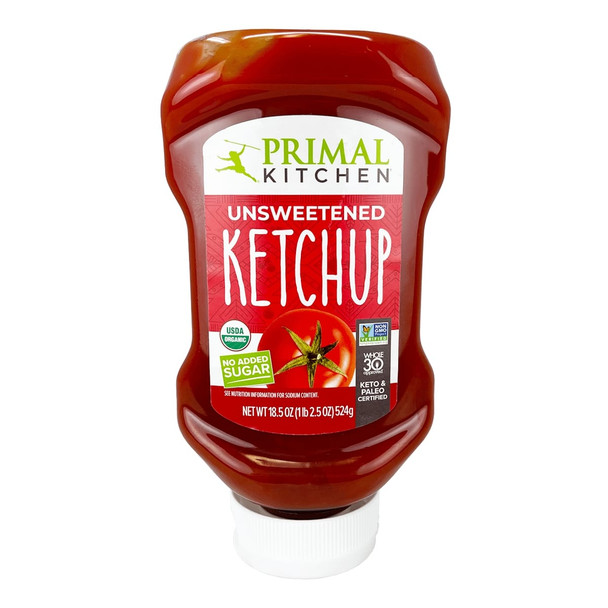 Primal Kitchen - Ketchup Unsweetened - Case of 6-18.5 FZ