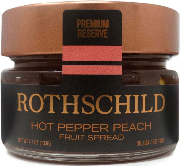 Robert Rothschild Farm - Fruit Spread Hot Pepper Peach - Case of 12-4.7 FZ