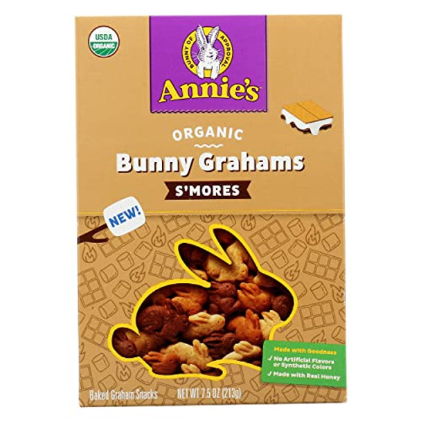 Annie's Homegrown - Bunny Grahams S'mores - Case of 12-7.5 OZ