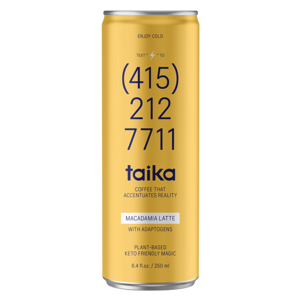 Taika - Coffee Macadamia Latte - Case of 12-8.4 FZ