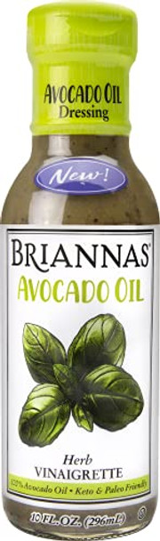 Brianna's - Dressing Herb Vinaigrette Avocado Oil - Case of 6-10 FZ