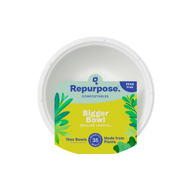 Repurpose - Bowl Compostable 16oz - Case of 6-35 CT