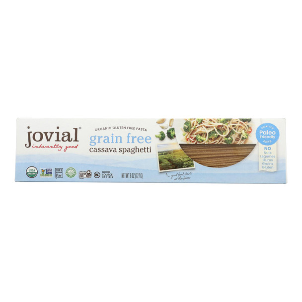 Jovial - Pasta Organic Cassava Spagetti - Case of 12-8 OZ