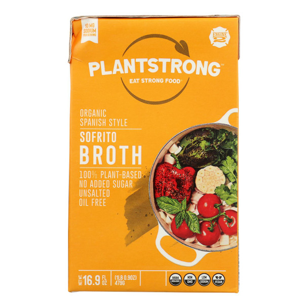 Plantstrong - Broth Spanish Style Sofrito - Case of 6-16.9 FZ