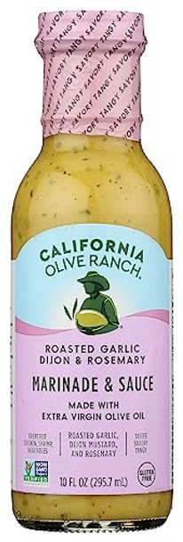 California Olive Ranch - Marinade Sauce Roasted Garlic Dijon - Case of 6-10 FZ