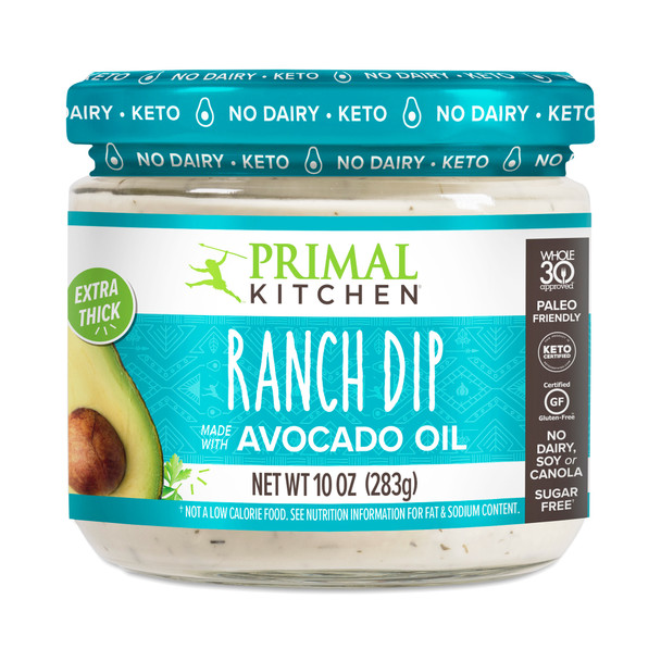 Primal Kitchen - Ranch Dip Avocado Oil - Case of 6-10 OZ