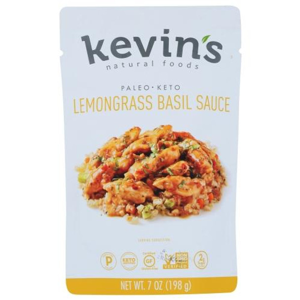 Kevin's Natural Foods - Sauce Lemongrass Basil - Case of 12-7 OZ