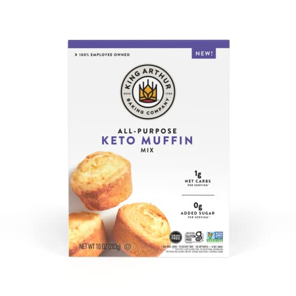 King Arthur Baking Company - Mix Muffin Keto - Case of 8-10 OZ