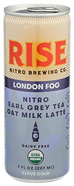 Rise Brewing Co. - Tea London Fog Nitro Earl Grey Tea Oat - Case of 12-7 OZ