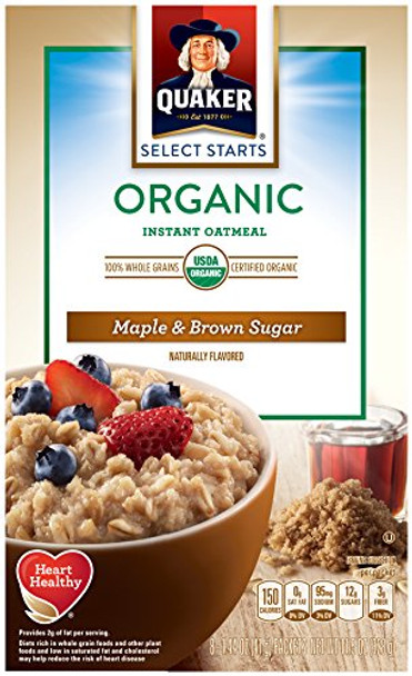 Quaker - Oatmeal Maple Brown Sugar - Case of 6-11.5 OZ