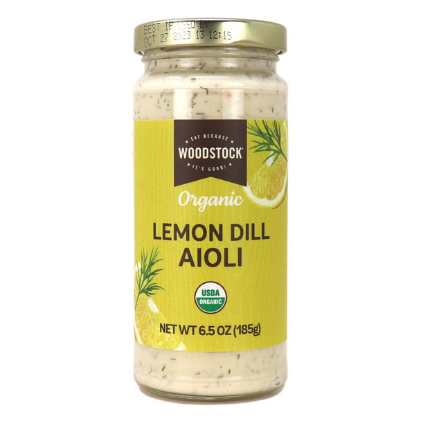 Woodstock - Lemon Dill Aioli - Case of 6-6.5 OZ