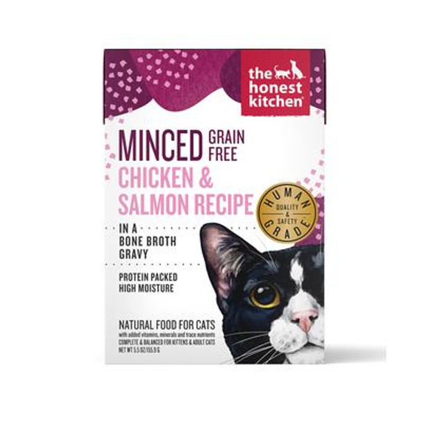 The Honest Kitchen - Cat Food Chicken Salmon Gravy - Case of 12-5.5 OZ