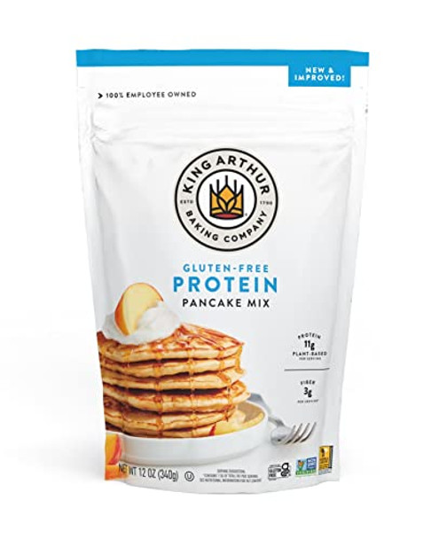 King Arthur Baking Company - Mix Pancake Protein Gluten Free - Case of 6-12 OZ