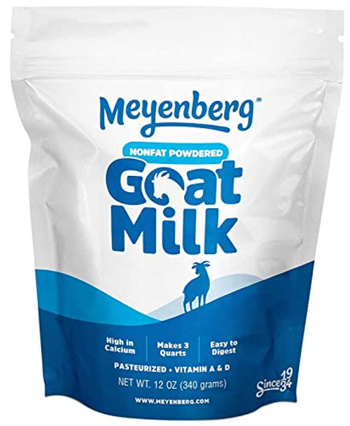 Meyenberg - Goat Milk Powdered Non Fat - Case of 6-12 OZ