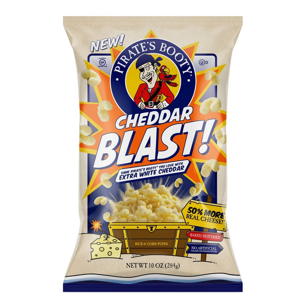 Pirate's Booty - Pirate Booty Cheddar Blast - Case of 6-10 OZ