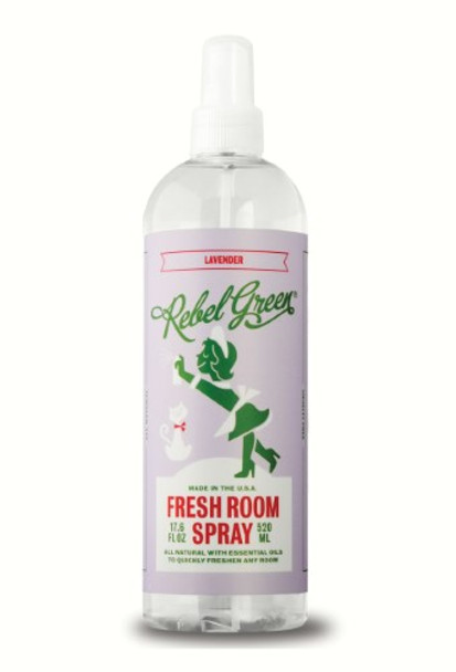 Rebel Green - Fresh Room Spray Lavender Grapefruit - Case of 4 - 16 FZ