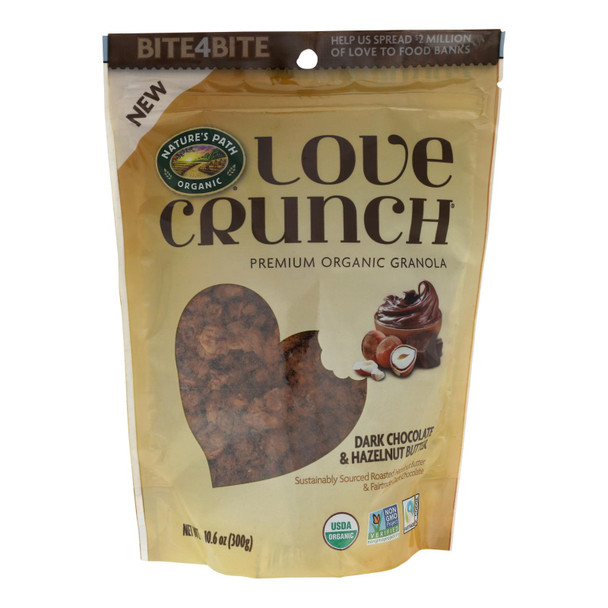 Nature's Path - Granola Love Crunch Dark Chocolate Hazel - Case of 6-10.6 OZ