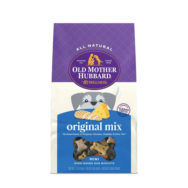 Old Mother Hubbard - Biscuits Original Mix Mini - Case of 4-16 OZ