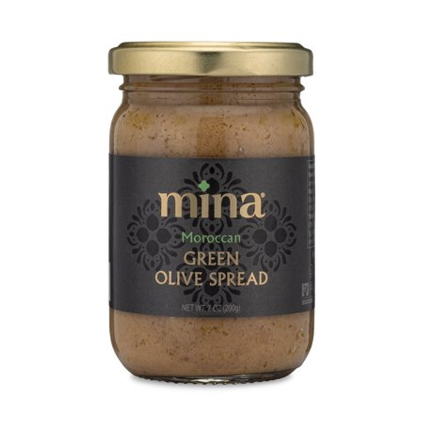 Mina - Spread Green Olive - Case of 6-7 OZ