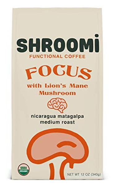 Shroomi - Coffee Mushroom Ground - Case of 6-12 OZ