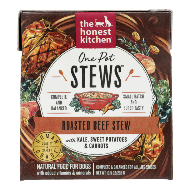 The Honest Kitchen - Dog Food Stew Beef Kale - Case of 6-10.5 OZ