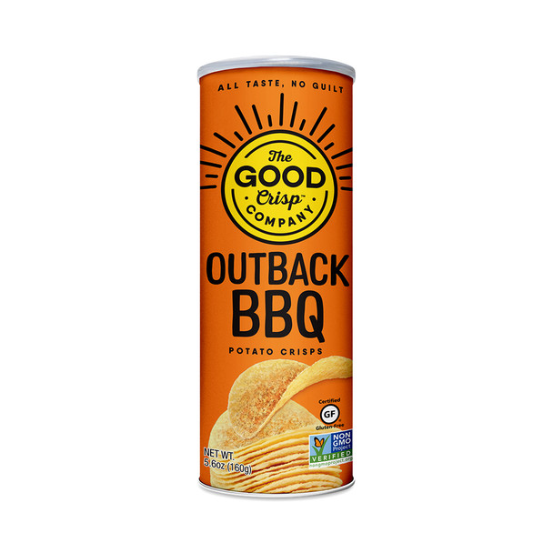 The Good Crisp Company - Potato Crisp Outback Bbq - Case of 8-5.6 OZ