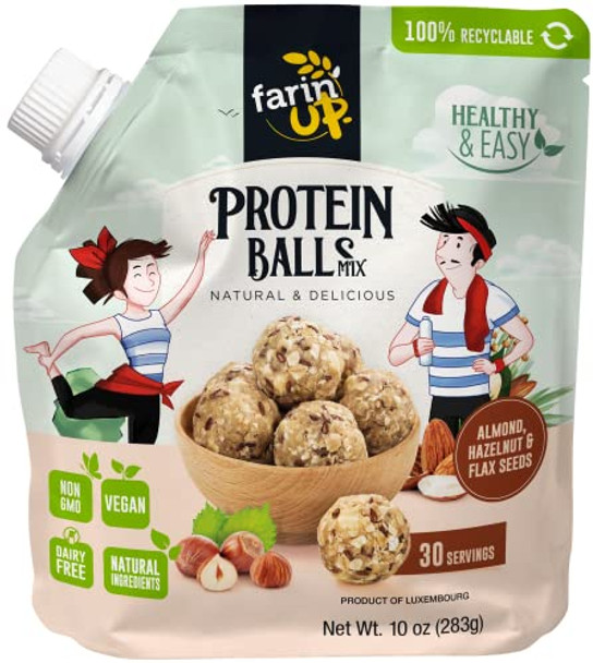 Farinup - Mix Protein Balls Nuts - Case of 6-10 OZ