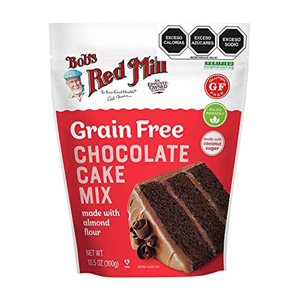 Bob's Red Mill - Cake Mix Grain Free Chocolate - Case of 5-10.5 OZ