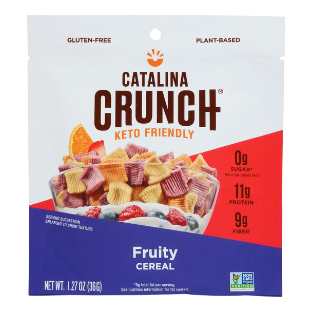Catalina Crunch - Single Serve Cereal Fruity - Case of 24-1.27 OZ