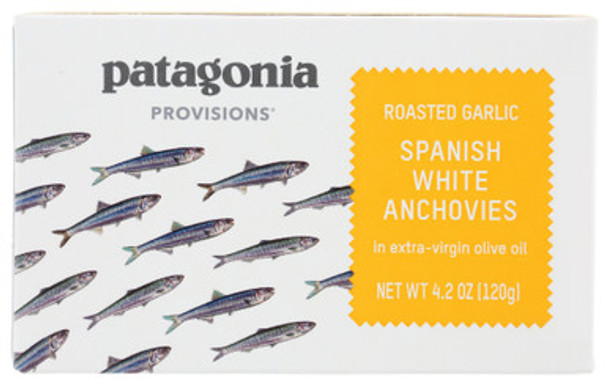 Patagonia Provisions - Anchovies Roasted Garlic - Case of 10-4.2 OZ