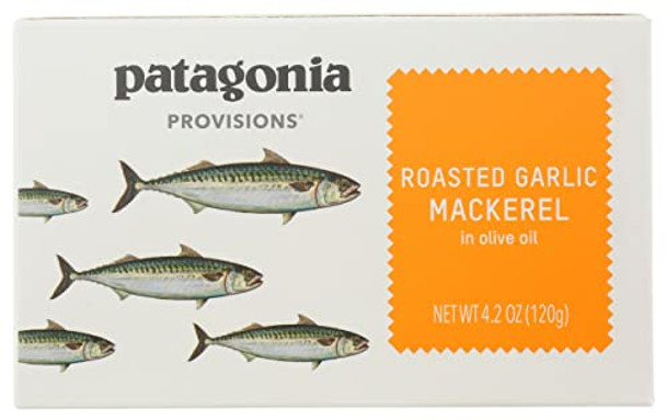 Patagonia Provisions - Mackerel Roasted Garlic - Case of 10-4.2 OZ