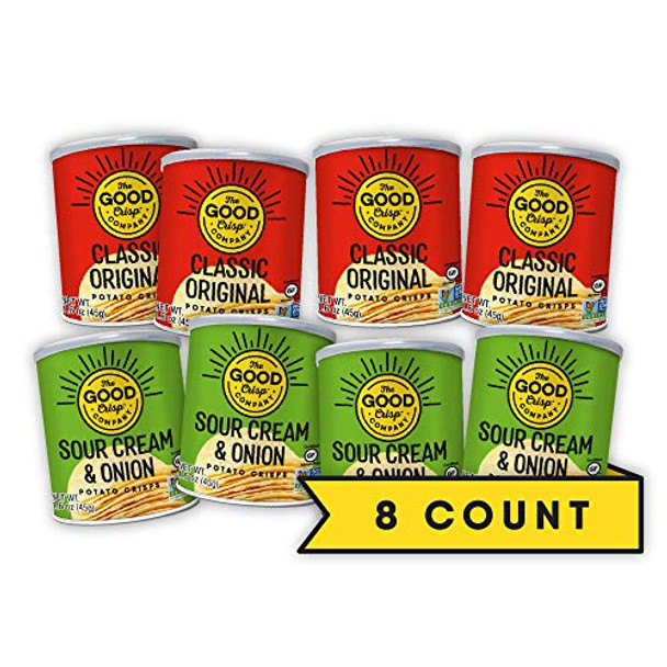 The Good Crisp Company - Potato Crisp Single 8pack Multi Pack - Case of 4-8/1.6 OZ