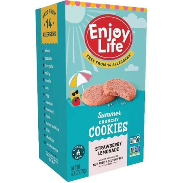 Enjoy Life - Cookie Crunchy Strawberry Lemonade - Case of 6-6.30 OZ