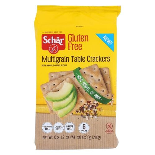 Schar - Crackers Multigrn Table - Case of 5-7.4 OZ