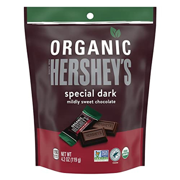 Hershey - Chocolate Mini Bars Dark - Case of 8-4.2 OZ