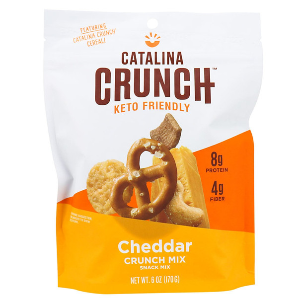 Catalina Crunch - Crunch Mix Cheddar - Case of 6-6 OZ