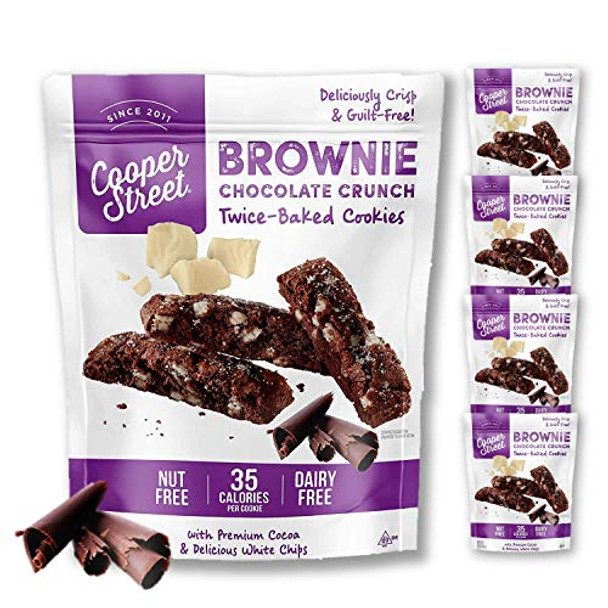 Cooper Street - Cookies Brownie Chocolate Crunch - Case of 6-5 OZ
