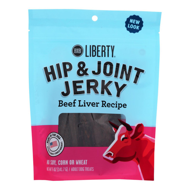 Bixbi - Jerky Hip & Joint Beef - Case of 6-5 OZ