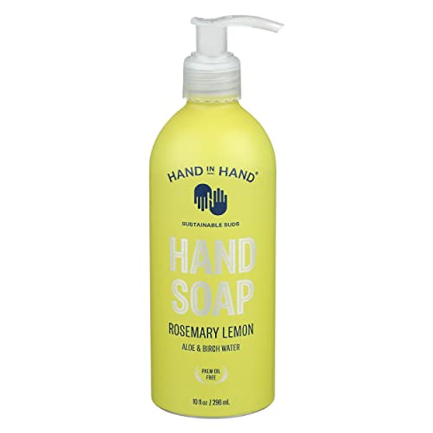 Hand In Hand - Hand Soap Rosemary Lemon - Case of 3-10 FZ