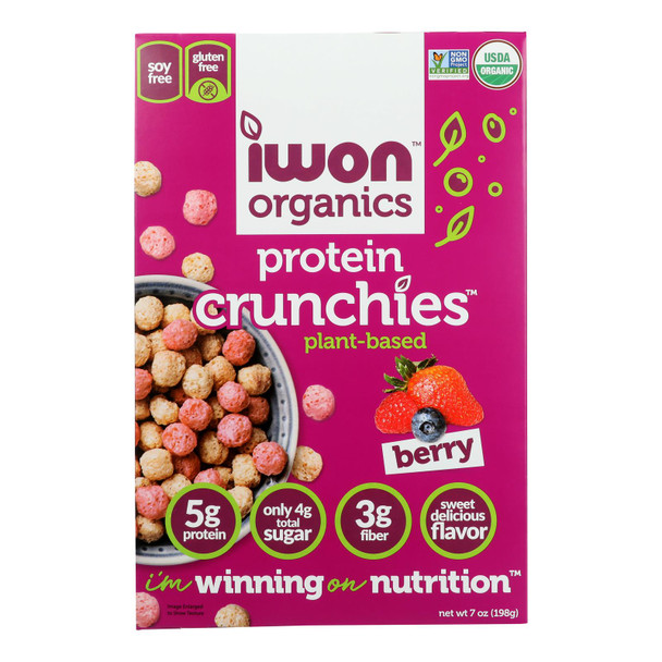 I Won! Nutrition Co - Protein Crunchy Berry - Case of 8-7 OZ