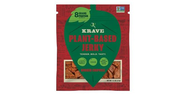 Krave - Plant Jerky Smoke Chipotle - Case of 8-2.2 OZ