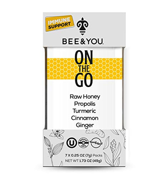 Bee & You - Propolis On The Go Immunity - Case of 12-1.73 OZ