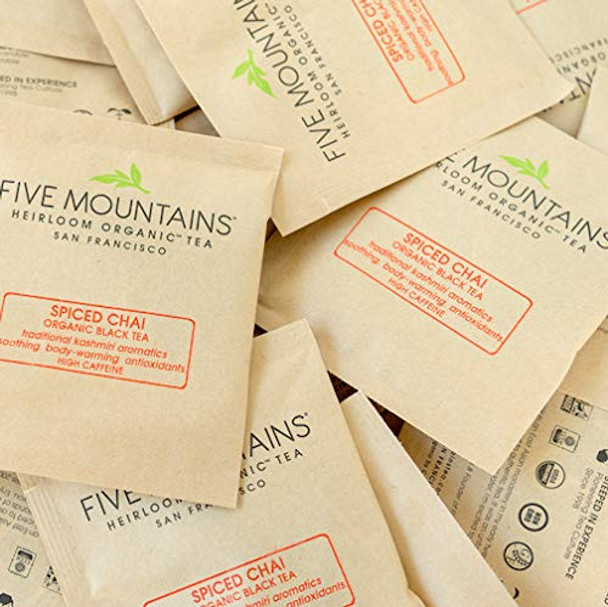 Five Mountains - Tea Spiced Chai - 1 Each-100 CT