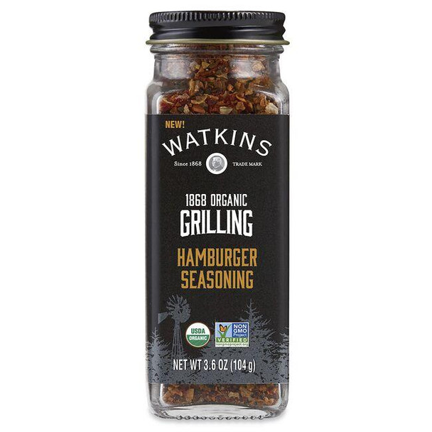 Watkins - Seasoning Hamburger Grill - Case of 3-3.6 OZ