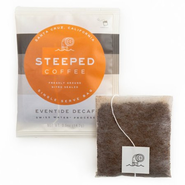 Steeped Coffee - Single Serve Coffee Eventide Decaf - Case of 3-8 CT