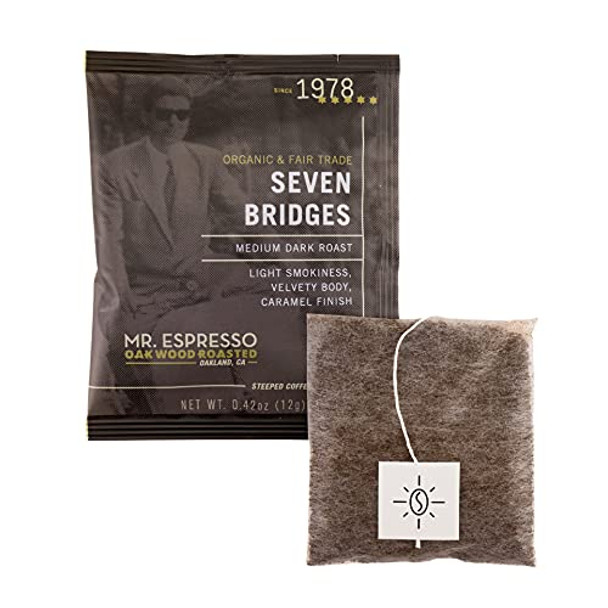 Steeped Coffee - Single Serve Coffee Mr Espresso 7 Bridges - Case of 3-8 CT