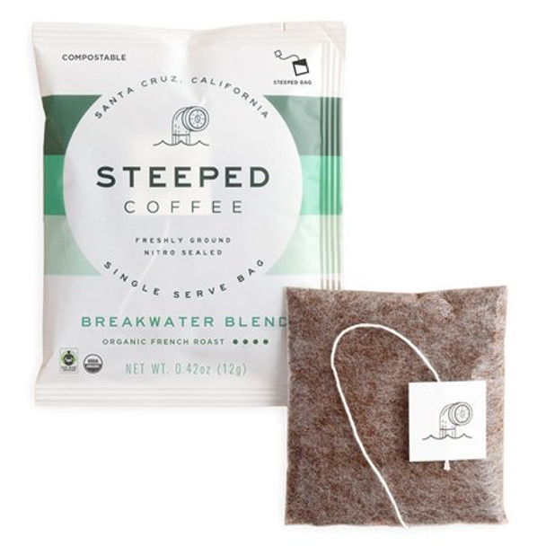 Steeped Coffee - Ss Cof Brkwtr Blend Fr - Case of 3-8 CT